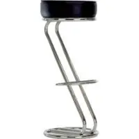 Noname Tabouret de bistrot ZETA H830mm chromé/noir