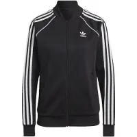 Adidas Originals Veste de survêtement 'Adicolor Classics' noir / blanc