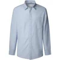 Pepe Jeans pour homme. PM3090838 Chemise bleue Creed (M), Casuel, Coton, Manche longue