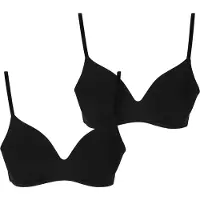 Urban Classics Basic Padded Bra 2 Units Noir 80 / C Femme