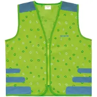 Wowow Gilet réfléchissant pour enfants Nutty vert Gr. M