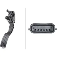 Hella Capteur, position de pédale d'accélérateur 6PV 009 978-731