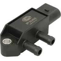 Hella Capteur, pression des gaz échappement 6PP009 409-631