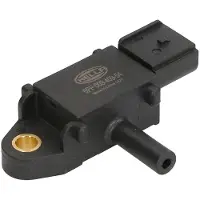 Hella Capteur, pression des gaz échappement 6PP009 409-541