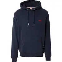 Superdry Essential Logo Hoodie Bleu L Homme