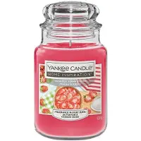 Yankee candle Inspiration à domicile Strawberries Sugary - Cougie parfumée - 538,0 g