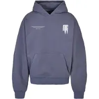 MJ Gonzales Metamorphose V2 Oversized Hoodie Bleu S Homme