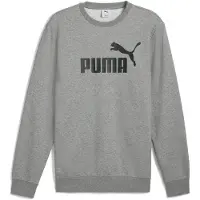 Puma Sweat de sport 'Ess No. 1' gris chiné / noir