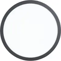 Eglo FUEVA 5 luminaire monté en saillie - H2,8 x Ø28,5 cm - noir - 20,5W incl. - IP20