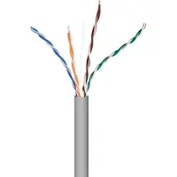 Gembird Câble réseau en vrac - - CAT 5e - 305m - Conducteurs CCA - Fils LAN blindés UTP