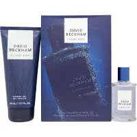 Coty David Beckham Coffret Cadeau Classic Blue EDT Gel Douche 250 ml