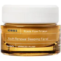 Korres Black Pine Primus Crème de nuit anti-rides, 40 ml