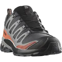 Salomon Chaussure de course 'XA PRO 3D V9' gris / orange foncé