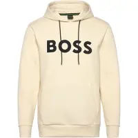 BOSS pour homme. 50551457 Sweatshirt Soody Zone blanc (XL), Casuel, Synthétique