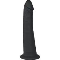 Kiiroo - gode réaliste à effet ventouse - 19cm - noir