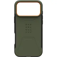 Uag Coque Civilian MagSafe pour Apple iPhone 17 Pro Max - Olive Orange