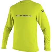 O'Neill Basic Skins Long Sleeve Rash Guard Vert XS Homme