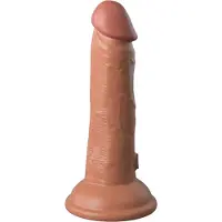 King Cock Elite 6 - gode réaliste ventouse 15cm - foncé