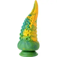 XR Brands Monstropus - godemichet réaliste tentacule - 22cm - jaune
