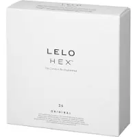 HEX Original - préservatif fin et résistant - latex - boîte de 36