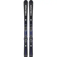Head Supershape E-titan Sw+protector Pr 13 Gw Alpine Skis Pack Argenté 163