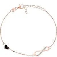 Brilio Argent - Beau bracelet en bronze BRC36R