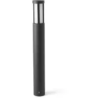 LOREFAR Lampe d'allée LED LOGAR-1 IP54 gris foncé