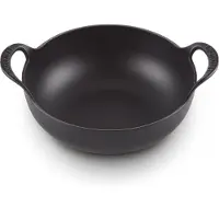 Le Creuset Wok Le Creuset Balti Noir Mat 24 cm