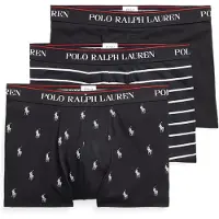 Ralph Lauren Boxers 'Classic' rouge rubis / noir / blanc