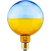 Segula Source lumineuse or et bleu Illusion 5W - E27 - 240lm - 1900K - Ø 12,5cm