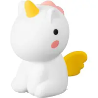 FISCHER&HONSEL GMBH Fischer & Honsel lampe de nuit en silicone, Unicorno | blanc