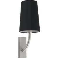 Faro REM Applique intérieure nickel mat/noir 29680-21