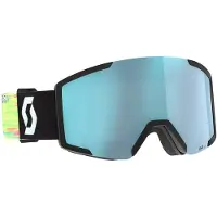SCOTT Shield+extra Lens Ski Goggles Noir Amplifier Ice Chrome/CAT2
