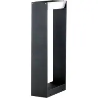 Nova Luce Lampe de jardin directionnelle Twin gris
