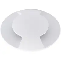 Nova Luce Bang - spot extérieur au sol - Ø 37 mm, 32 mm encastrable - 1W LED inclus - IP67 - blanc