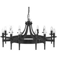 Searchlight Lustre de château Cartwheel II Ø 105 cm
