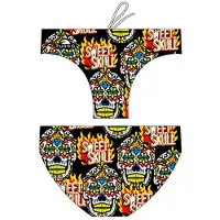 Turbo Sweet Haloween 2014 Waterpolo Swimming Brief Noir 4XL Homme