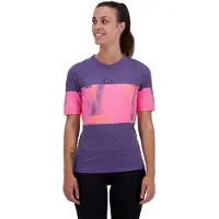 Santini Forza Indoor Collection Short Sleeve T-shirt Bleu,Rose 2XL Femme