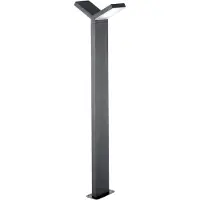 Lyora Lampe de jardin Park Anthracite double