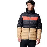 Columbia Doudounes POWDER PASS HOODED JACKET hommes - Multicolore - EU XL