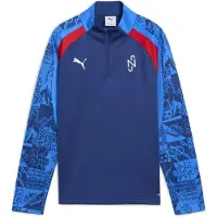 Puma Sweat-shirt Neymar Jr Playmaker à demi-fermeture éclair, bleu, 13-14 ans, garçon, bleu, 13-14 ans