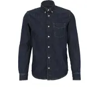 Lee Button Down Regular Fit Long Sleeve Shirt Bleu S Homme