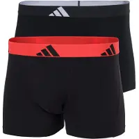 Adidas Underwear Body Active Flex Cotton Boxers 2 Units Noir XL Homme