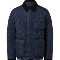Barbour pour homme. MQU1808 Veste Hornby marine (XL), Casuel, Polyester