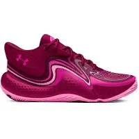 Under Armour Spawn 6 Mid Chaussures de basket-ball Rose EU 45 Rose EU 45
