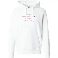 Tommy Hilfiger Oval Graphic Hoodie Blanc S Homme