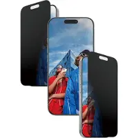 PanzerGlass Protection d'écran Privacy Ultra-Wide Fit Anti-bactérienne avec applicateur Apple iPhone 17