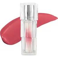 TIRTIR Waterism Glow Tint brillant à lèvres longue tenue petit format teinte 27 Muty Rose (White Snowy Collection) 1.8 g