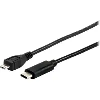 Equip 12888407 USB Kabel USB 2.0 1 m Micro-USB B USB C Schwarz