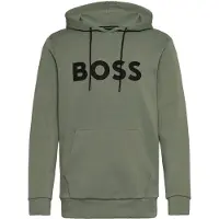 BOSS pour homme. 50551457 Sweatshirt Soody Zone vert (XL), Casuel, Coton